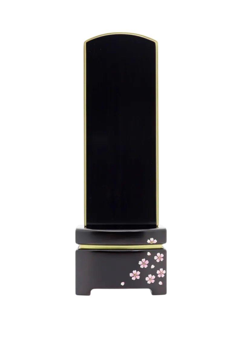 小雪 舞桜 黒檀 表