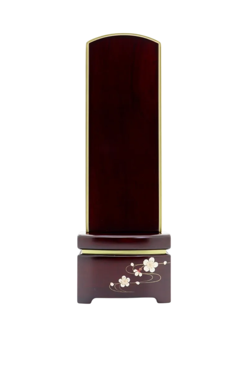 小雪 桜流水 紫檀 表