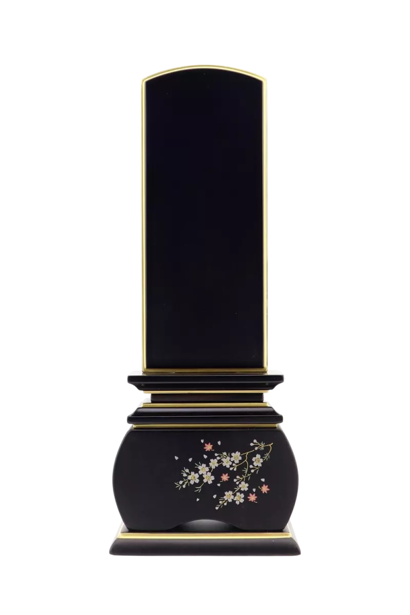 優雅 風桜 黒檀 表