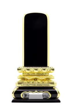 金箔猫丸(三方金)（お位牌Maker）