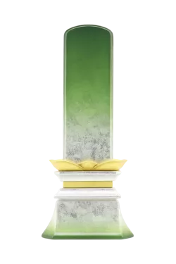 霞曇 白笹（お位牌Maker）
