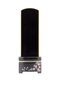 小雪 枝桜 黒檀（お位牌Maker）
