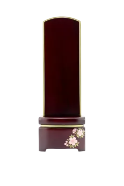 小雪 ひな桜 紫檀（お位牌Maker）