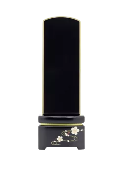 小雪 桜流水 黒檀（お位牌Maker）