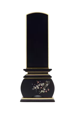 優雅 風桜 黒檀（お位牌Maker）