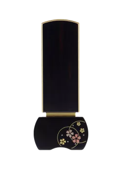 優徳 黒檀 心花 ピンク（お位牌Maker）